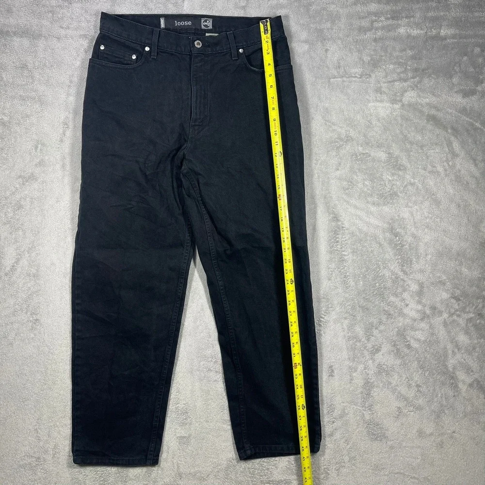 Levi's SilverTab Loose Jeans Mens 33(32)x30 Black Vintage 90s Denim